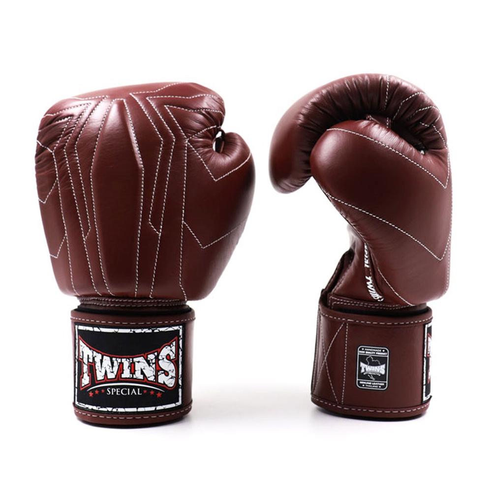 BGVL14 Twins Boxing Gloves Dark Brown-Twins Special