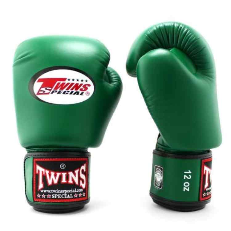 Twins Boxing Gloves - Dark Green-FEUK
