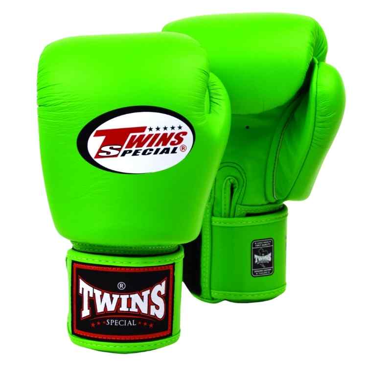 Twins Boxing Gloves - Lime Green-FEUK