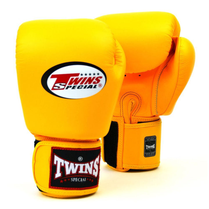 Twins Boxing Gloves - Yellow-Twins
