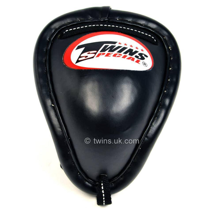 Twins Thai Metal Groin Guard - Black