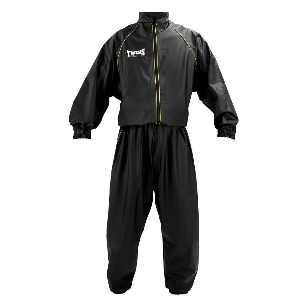 Twins Vinyl Sauna Suit Black/Gold-Twins