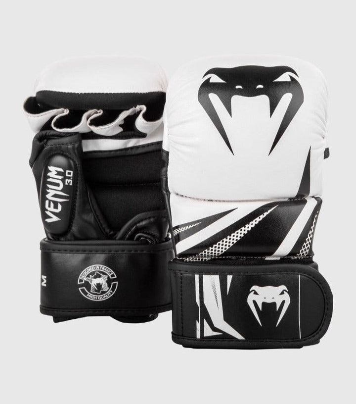 Venum Challenger 3.0 MMA Sparring Gloves - White/Black