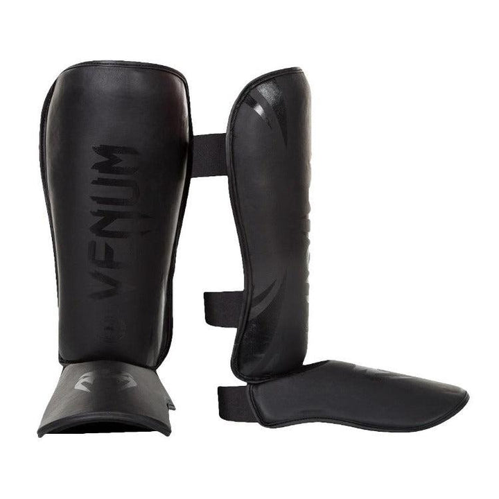 Venum Challenger Shin Guards - Black/Black