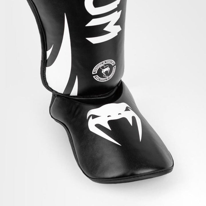 Venum Challenger Shin Guards - Black/White