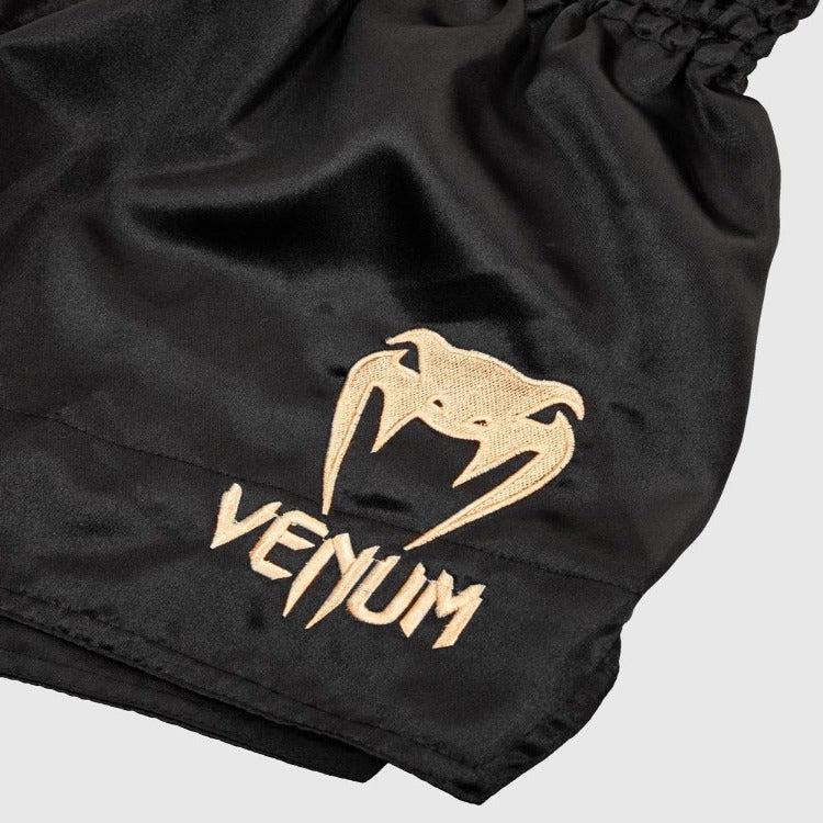 Venum Classic Muay Thai Shorts - Black/Gold
