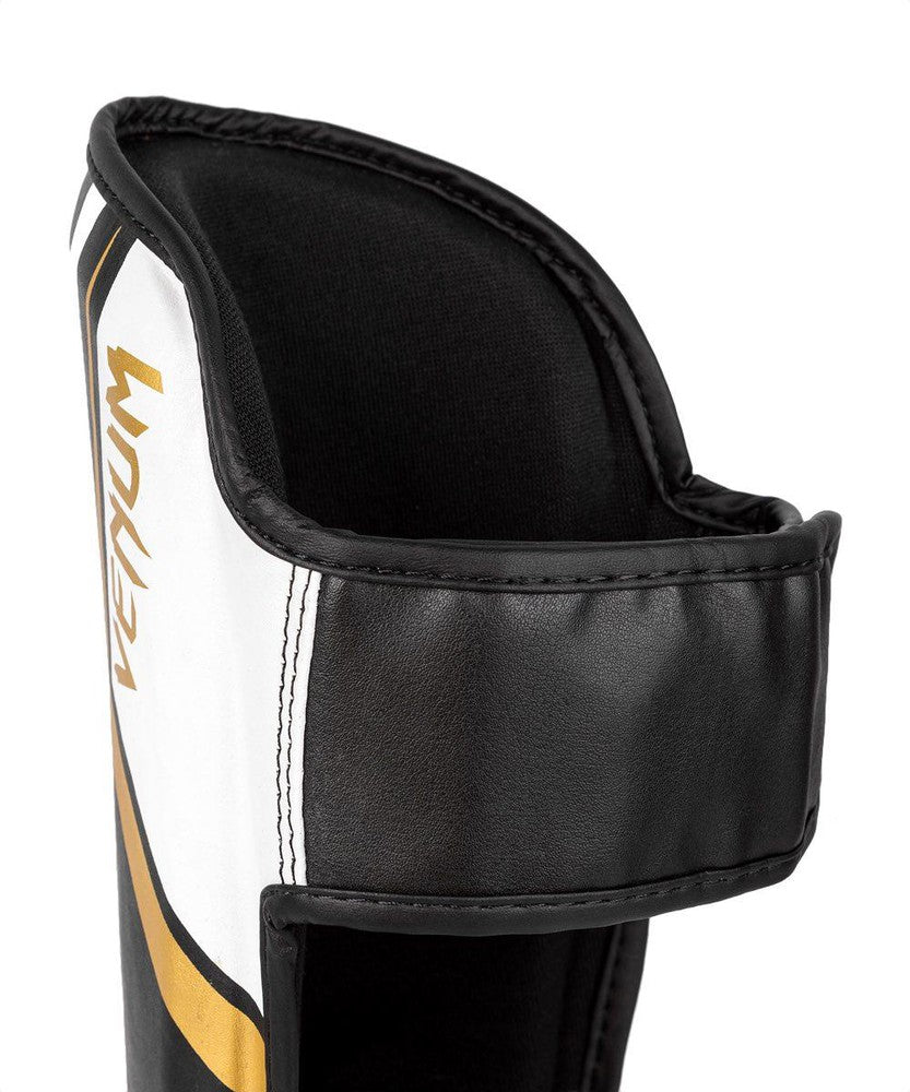 Venum Contender 2.0 Shin Guards - Black/Gold/White-Venum