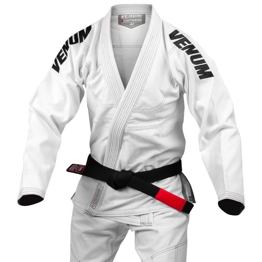 Venum Contender Evo BJJ Gi White A5 – Lightweight Pearl Weave