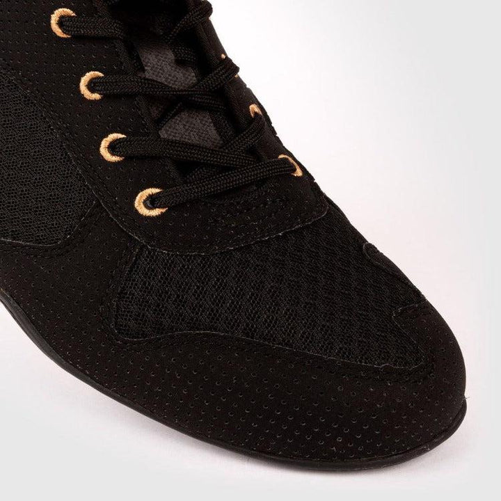 Venum Elite Boxing Boots - Black/Bronze
