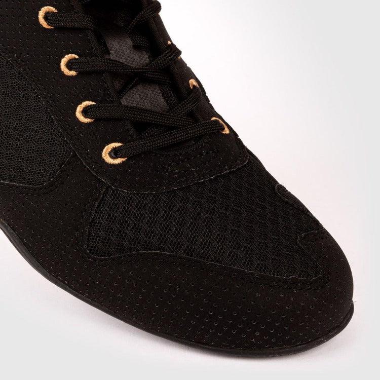 Venum Elite Boxing Boots - Black/Bronze