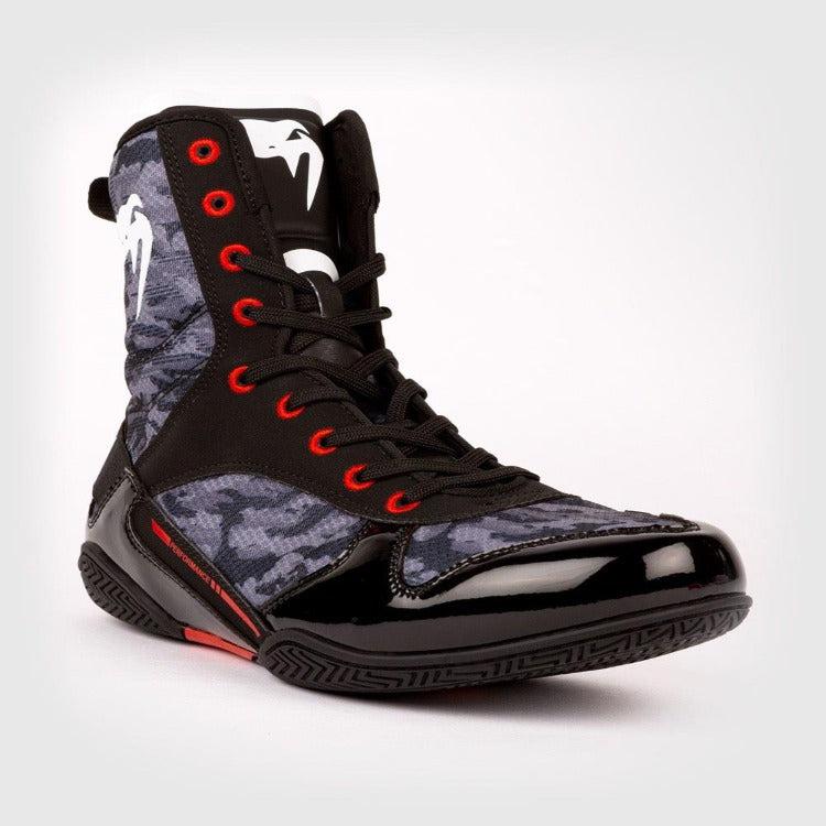 Venum Elite Boxing Boots - Dark Camo