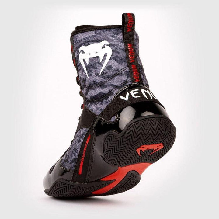 Venum Elite Boxing Boots - Dark Camo