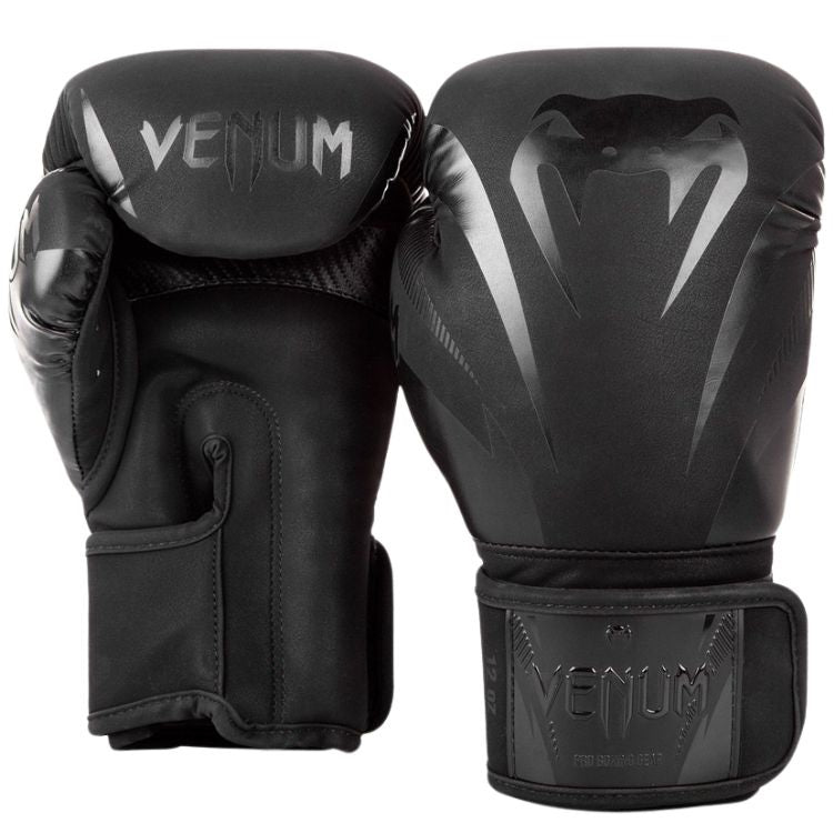 Venum Impact Boxing Gloves - Black/Black