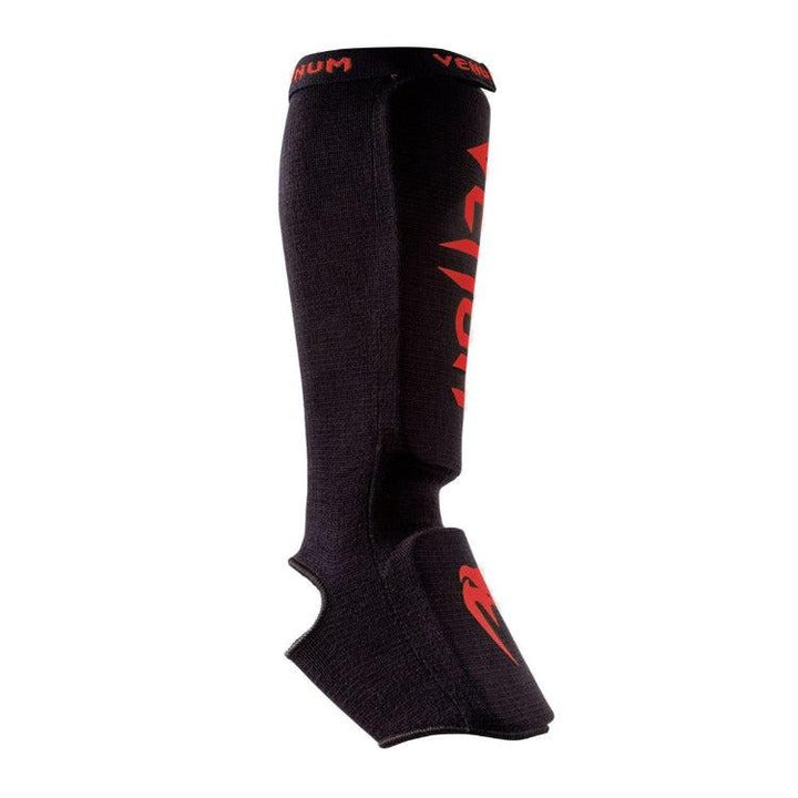 Venum Kontact Shin Guards - Black/Red