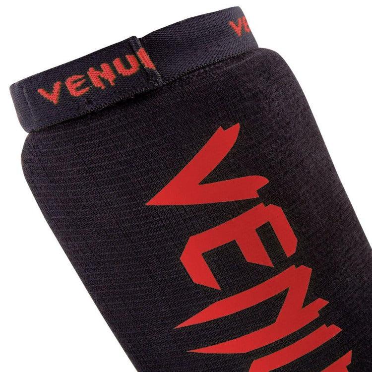 Venum Kontact Shin Guards - Black/Red