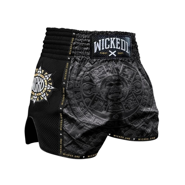 Wicked One Aztec Muay Thai Shorts-Wicked1