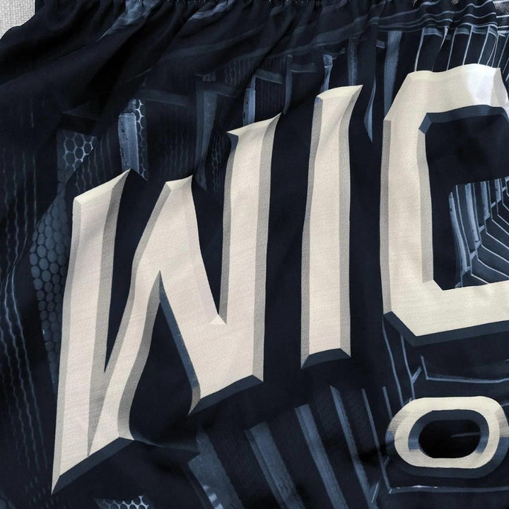 Wicked One Industry Muay Thai Shorts - Blue-Wicked1