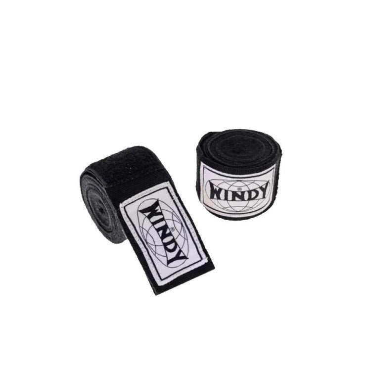 Windy 450cm Hand Wraps - Black