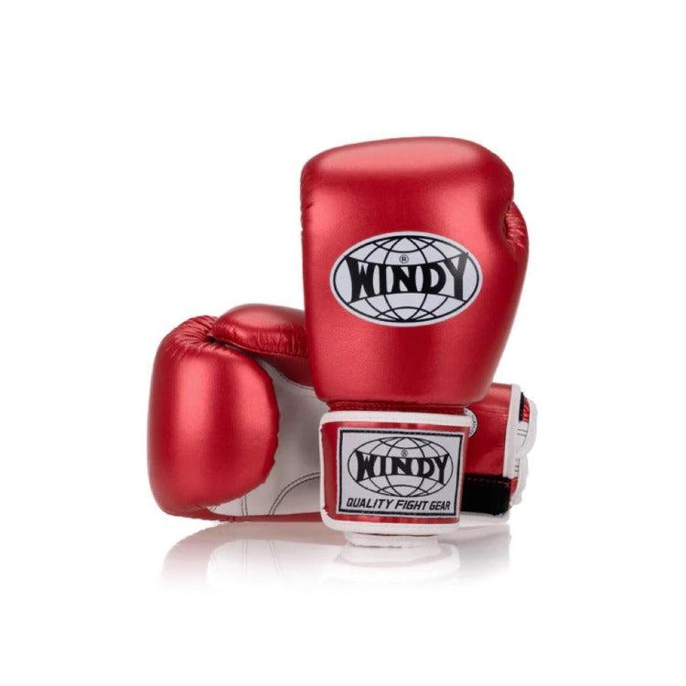 Windy Classic Boxing Gloves - Red