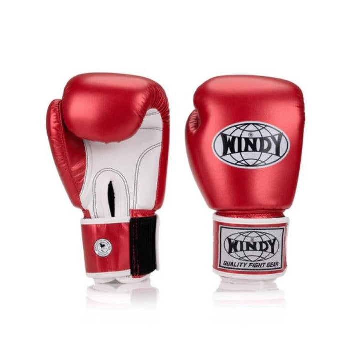 Windy Classic Boxing Gloves - Red