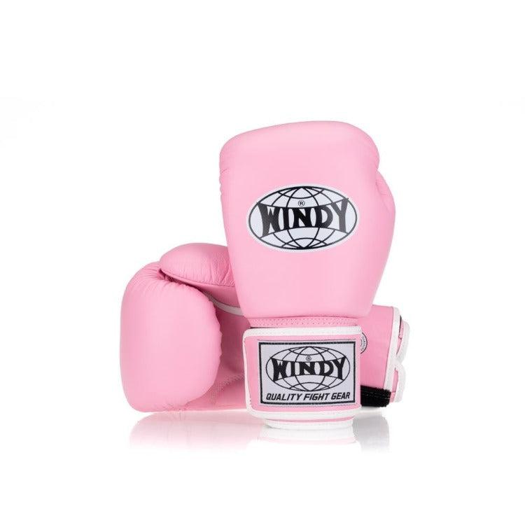 Windy Classic Leather Boxing Gloves - Pink