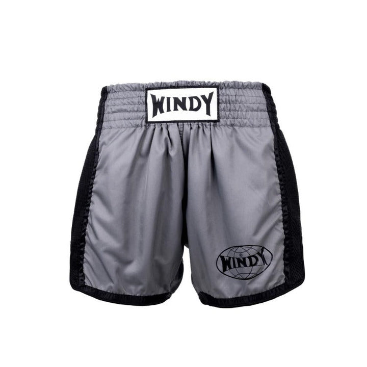 Windy Muay Thai Shorts - Grey
