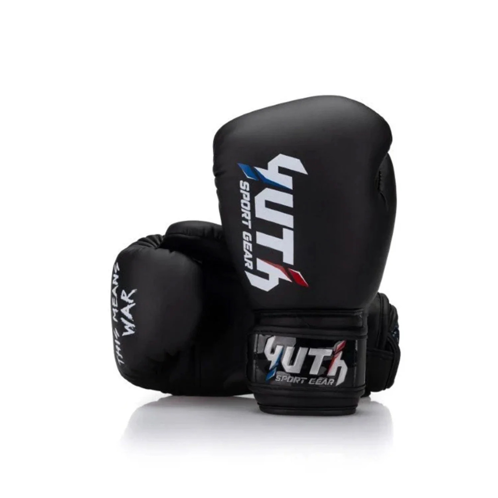 Yuth Kids Boxing Gloves - Black-Yuth