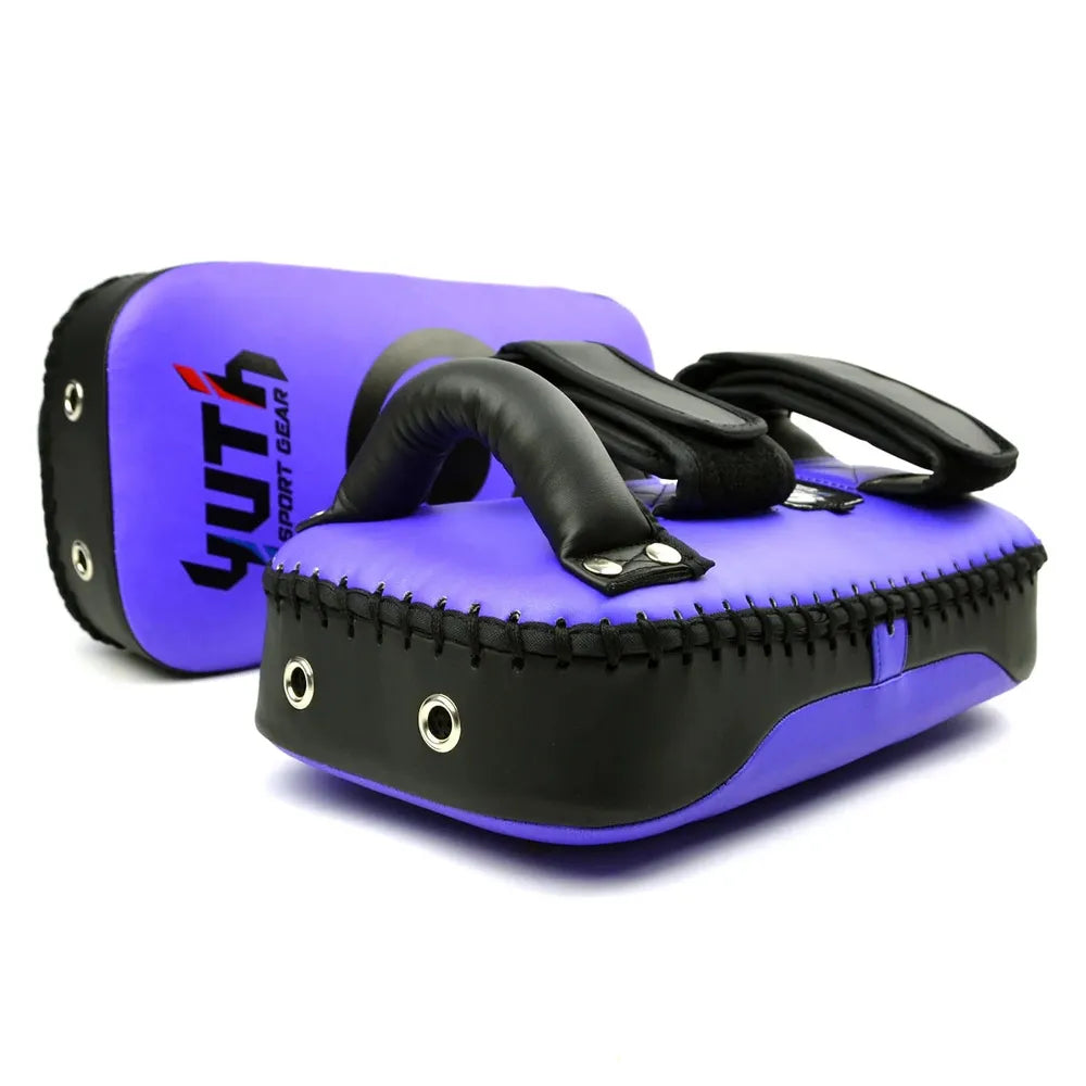 Yuth Muay Thai Kick Pads - Purple-Yuth Sport Gear