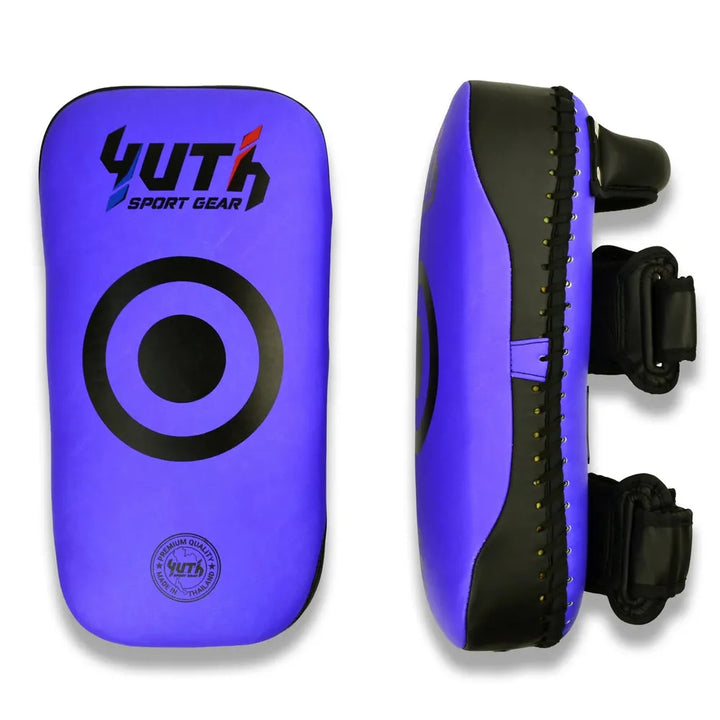 Yuth Muay Thai Kick Pads - Purple-Yuth Sport Gear