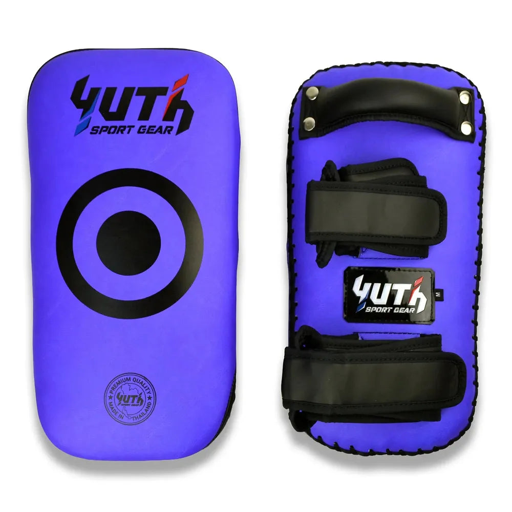 Yuth Muay Thai Kick Pads - Purple-Yuth Sport Gear