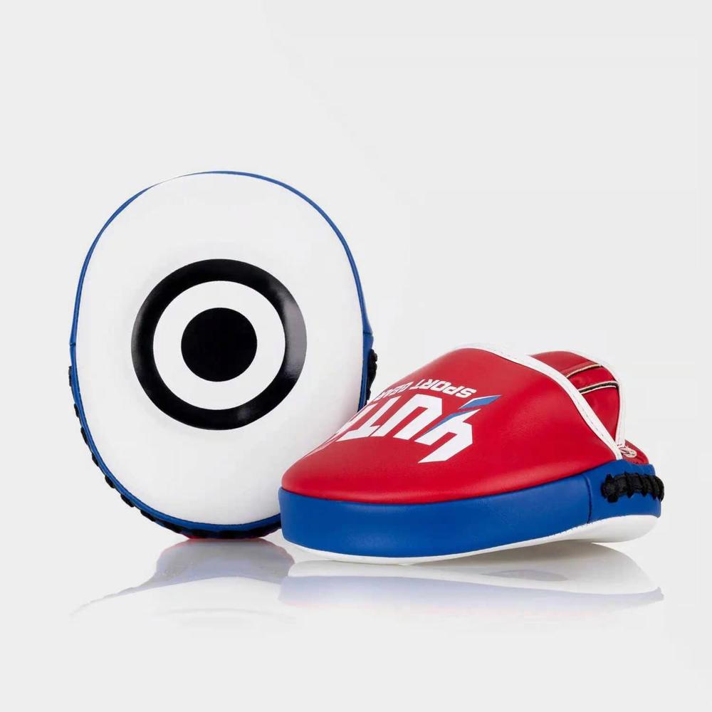 Yuth Speed Mitts - White/Blue-Yuth Sport Gear