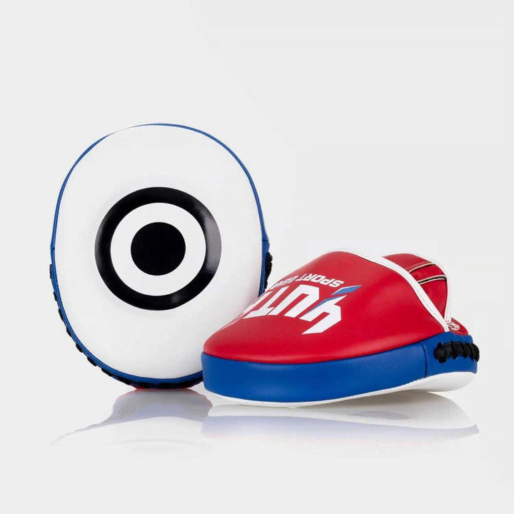 Yuth Speed Mitts - White/Blue-Yuth Sport Gear